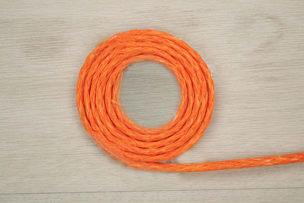 Telstra Certified 3mm Orange Cord (Fibre Optic) (By-the-metre)